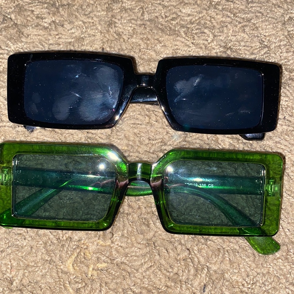 G/B square sunglasses